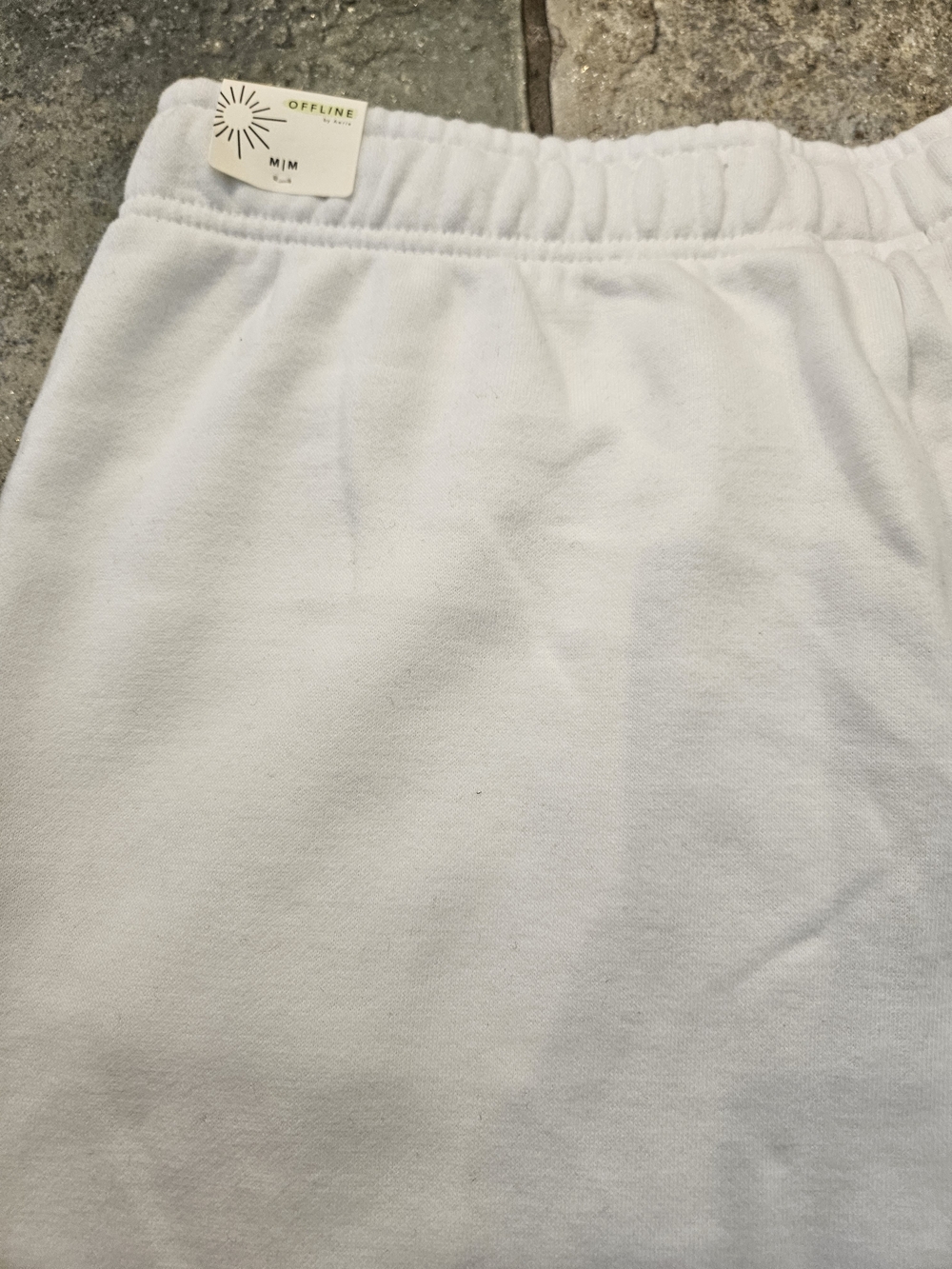 aerie White Jogger Sweatpants - Picture 6 of 6